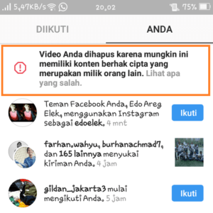 Cara mengatasi masalah konten berisi copyright (hak cipta) di Instagram 1 cara mengatasi copyright di instagram, cara mengatasi masalah audio berhak cipta di instagram