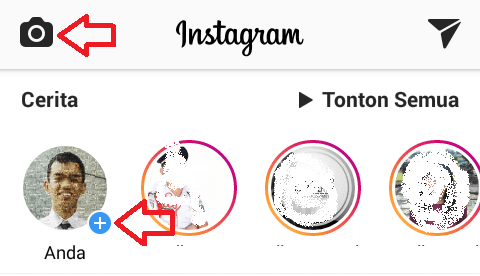 Cara Live Instagram berdua dan menjadikannya Instagram Story setelah selesai 1 Live Instagram Berdua