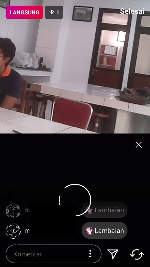 Cara Live Instagram berdua dan menjadikannya Instagram Story setelah selesai 11 Live Instagram Berdua