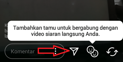 Cara Live Instagram berdua dan menjadikannya Instagram Story setelah selesai 12 Live Instagram Berdua