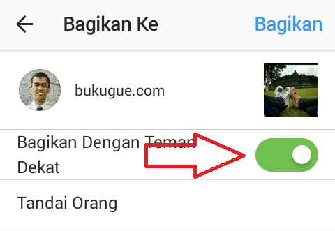 Cara Berbagi Snapgram Dan Post Instagram Untuk Orang Tertentu Saja 8 posting instagram orang tertentu