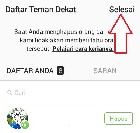 Cara Berbagi Snapgram Dan Post Instagram Untuk Orang Tertentu Saja 4 posting instagram orang tertentu