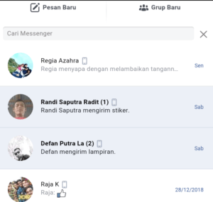 Cara keluar dari grup chat di facebook 6 Laman pesan