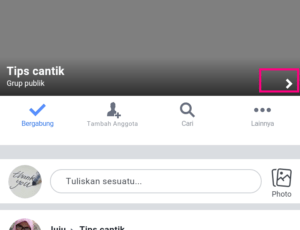 Cara membuat anggota tidak bisa berkomentar di grup fb untuk sementara waktu 3 Laman beranda grup