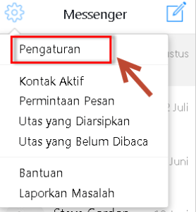 Cara mematikan suara notifikasi pesan Facebook 5 Cara mematikan suara notifikasi pesan Facebook 4
