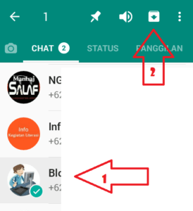 Cara mudah sembunyikan pesan WhatsApp kamu 4 tap tombol arsipkan