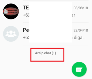 Cara mudah sembunyikan pesan WhatsApp kamu 7 muncul link arsip chat di bagian paling bawah