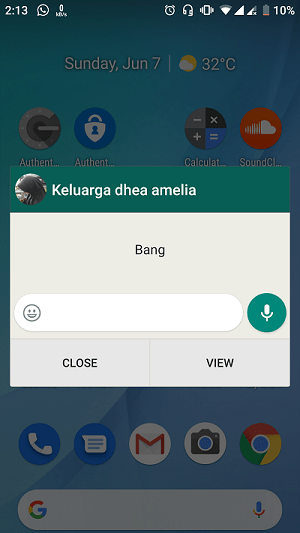 Apa itu notifikasi pop-up di Whatsapp? 4 Apa itu notifikasi pop-up di Whatsapp? 3
