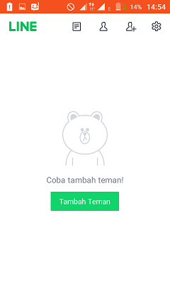 Cara install dan setting Line lite di android 7 Proses pembuatan akun line lite selesai