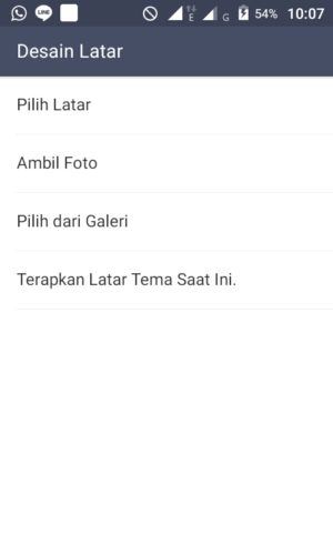 Cara mengganti walpaper (background) obrolan di Line 5 Beberapa cara yang dapat digunakan untuk mengubah background di Line