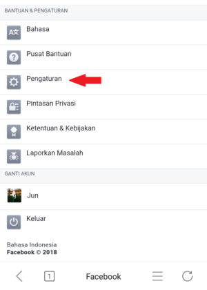 Cara menyembunyikan akun facebook dari publik (pencarian diluar facebook) 3 Pengaturan