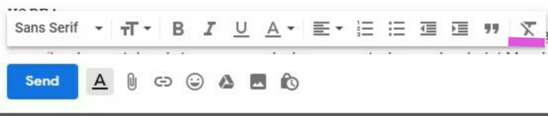 Cara mempercantik tulisan di gmail dengan pemformatan font dan warna 19 Menu membatalkan tindakan
