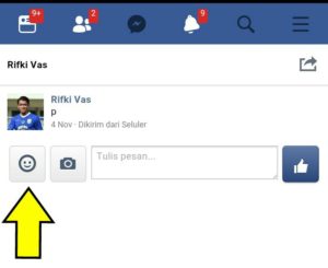 Cara menambahkan stiker keren ke chat di aplikasi facebook 2 buka messenger