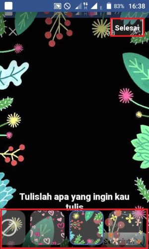 Cara membuat dan melihat stories di Facebook 12 Memilih berbagai efek yang tersedia di Facebook Stories