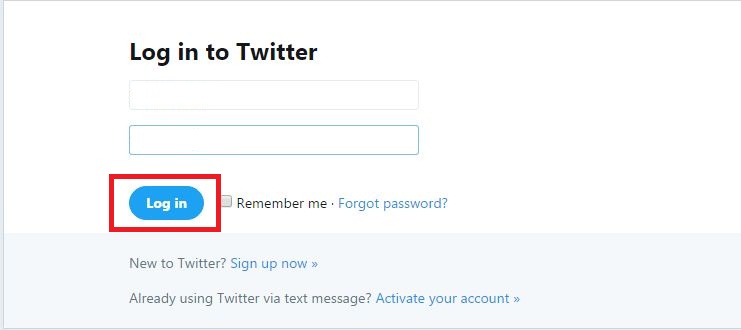 Cara menghapus akun twitter permanen 13 Tampilan saat login Twitter