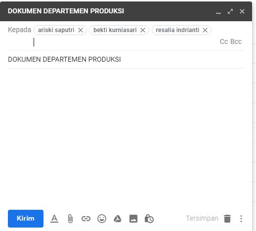 Cara mengirim email massal kebanyak penerima sekaligus dengan gmail 8 Ujicoba mengirim email menggunakan grup kontak