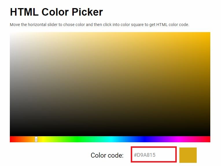 Cara merubah warna background atau tema Twitter 10 "HTML Color Picker" mencari berbagai warna dan kode warna sesuai keinginan