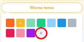 Cara merubah warna background atau tema Twitter 5 Memilih berbagai warna tema yang tersedia di Twitter