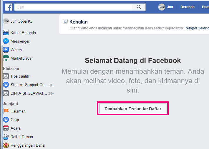 Cara menyingkirkan status/feed dari teman fb tanpa ketahuan 19 Tambah teman ke daftar