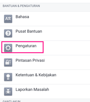 Cara menyingkirkan status/feed dari teman fb tanpa ketahuan 9 menu utama