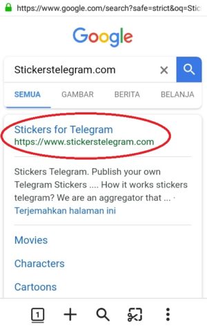 Cara cari dan download ratusan stiker di Telegram 12 kunjungi situs stickerstelegram.com untuk mencari koleksi sticker menarik
