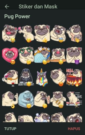 Cara cari dan download ratusan stiker di Telegram 7 1 set sticker berhasil kamu instal di Telegram