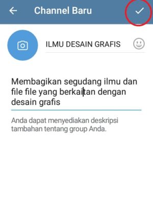 Cara membuat channel di Telegram 4 Halaman form yang harus diisi untuk membuat channel Telegram