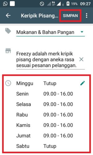 Cara membuat pesan balasan otomatis di Whatsapp 10 Tampilan jam kerja yang telah selesai ditambahkan ke profil bisnis