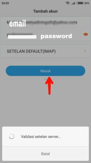 Cara membuka email Yahoo di HP 21 Ketik alamat email Yahoo dan kata sandi
