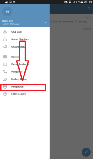 Cara daftar akun Telegram baru 7 pengaturan