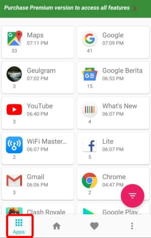 Apa itu Recent Notification? Semua tentang aplikasi ini 9 Tool Apps