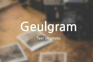 7 aplikasi pembuat tulisan quote terbaik untuk buat quotes keren versi kamu sendiri 6 "Geulgram" Capture from google