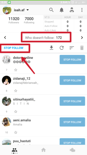 Cara Cepat Unfollow Akun Instagram yang Tidak Follback Sekaligus 6 Cara Cepat Unfollow Akun Instagram yang Tidak Follback Sekaligus 5
