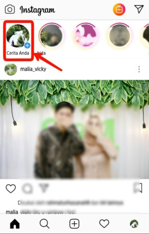 Cara menghilangkan kolom komentar di story instagram 7 Tap cerita anda di pojok kiri atas