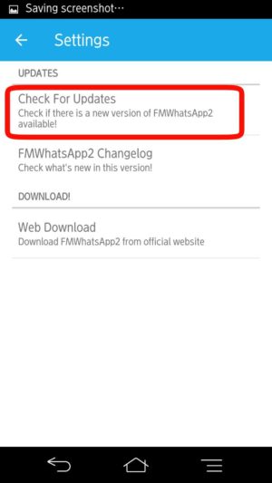 Cara mudah perbaharui aplikasi WhatsApp ke versi paling baru 8 Tap periksa pembaharuan