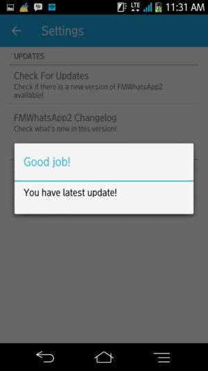 Cara mudah perbaharui aplikasi WhatsApp ke versi paling baru 9 Sudah versi terbaru