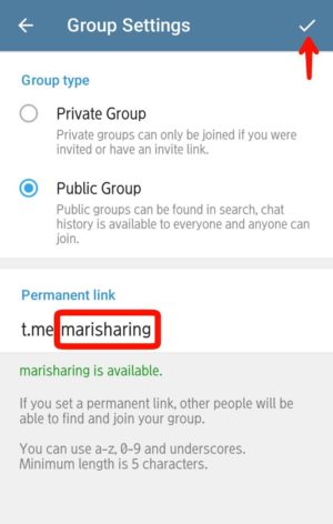 Cara buat dan setting group di Telegram 15 Type Publik Group