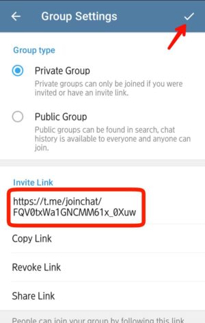 Cara buat dan setting group di Telegram 14 Pilih Group Type/tipe group