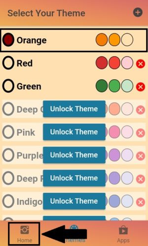 Cara mengganti warna tema Instagram 5 Tap "Home" untuk kembali ke halaman awal