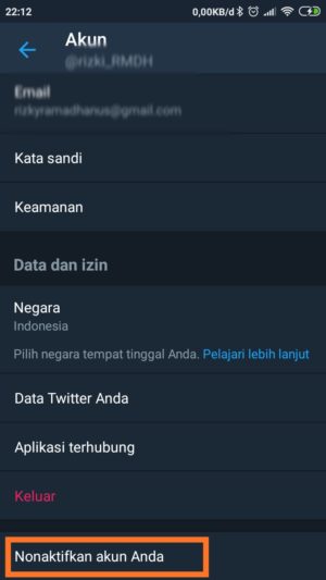 Cara menghapus akun twitter permanen 8 Cara menghapus akun twitter permanen 7