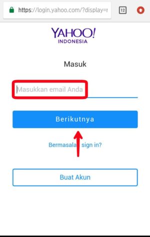 Cara menghapus pesan email secara cepat di Yahoo 1 Masukkan alamat email Yahoo