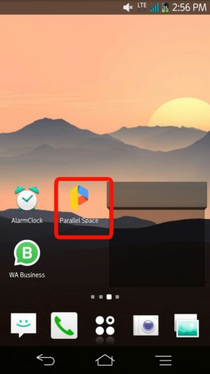 Cara menggunakan 2 akun WhatsApp dalam 1 HP 7 Buka menu Parallel space di menu Hp