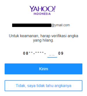 Lupa password yahoo kamu? Ini cara mengatasinya 3 gambar 3 Isi dua angka yang hilang