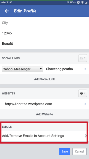 Cara untuk menyembunyikan emailmu di profil facebook 8 Cara untuk menyembunyikan emailmu di profil facebook 7