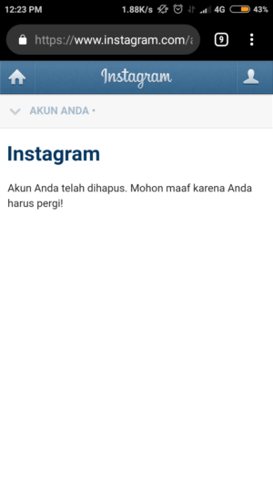 Cara menghapus akun Instagram secara Permanen 7 Cara menghapus akun Instagram secara Permanen 6