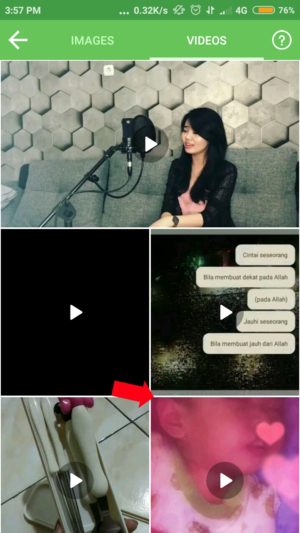 Cara download status (foto dan video) di WhatsApp 13 Cari status yang ingin disimpan
