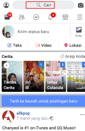 Cara menghapus akun facebook permanen 8 Beranda facebook