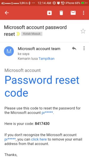 Cara mengatasi lupa kata sandi akun email outlook 8 Cara mengatasi lupa kata sandi akun email outlook 7