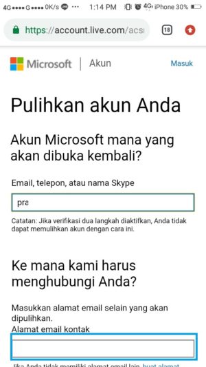 Cara mengatasi lupa kata sandi akun email outlook 16 Cara mengatasi lupa kata sandi akun email outlook 15