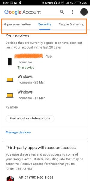 Cara melacak hp yang hilang dengan akun gmail (google) 1 Melacak Perangkat dengan Menggunakan Gmail